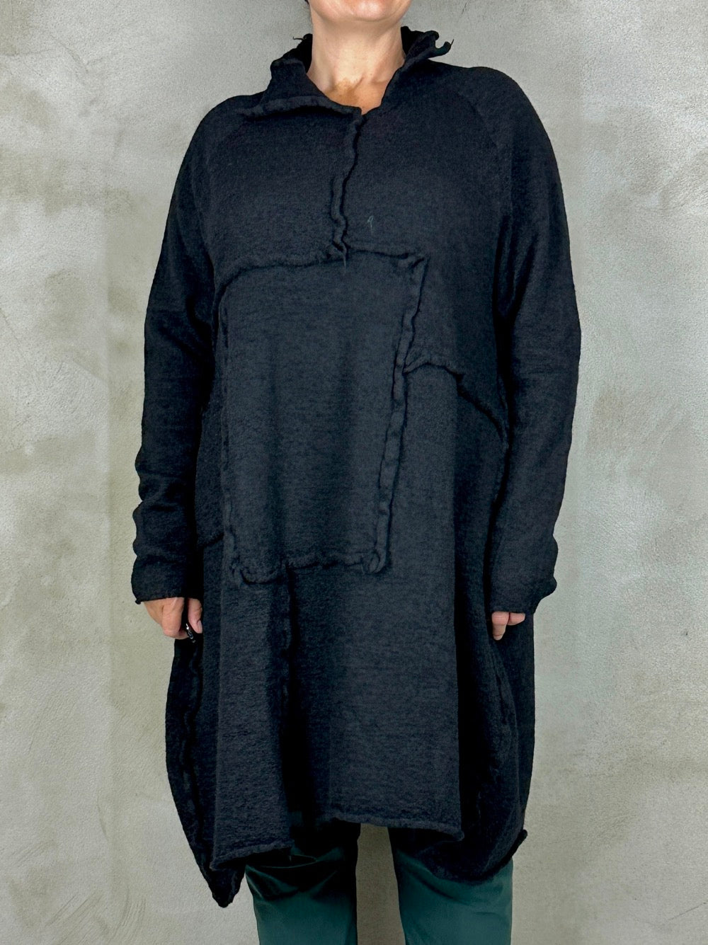 Black Label 3897309 Knitted Dress Black