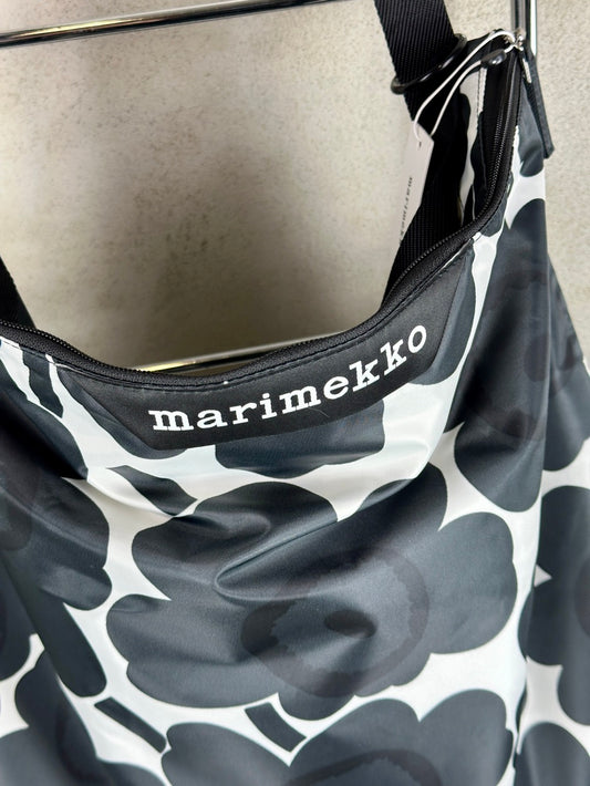 Marimekko Neat Crossbody Unikko L White/D.Grey/Black