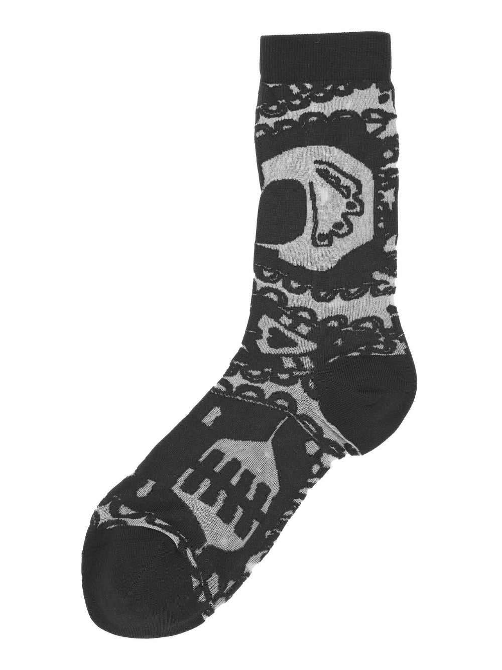 Henrik Vibskov Victorian Socks Black/White