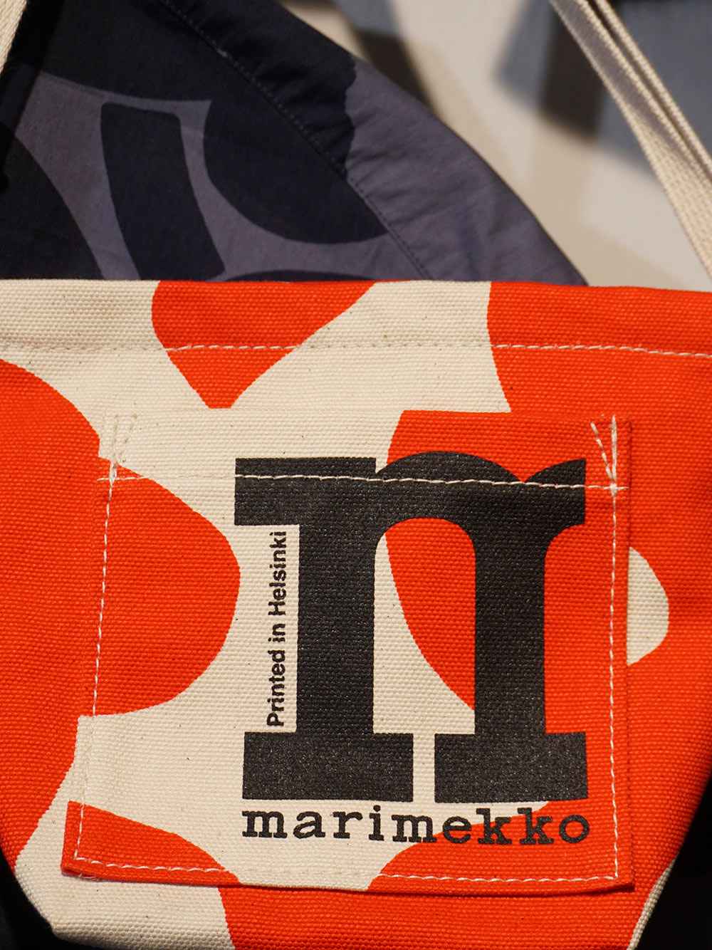 Marimekko Mono Mini Crossbody Off-White/Red