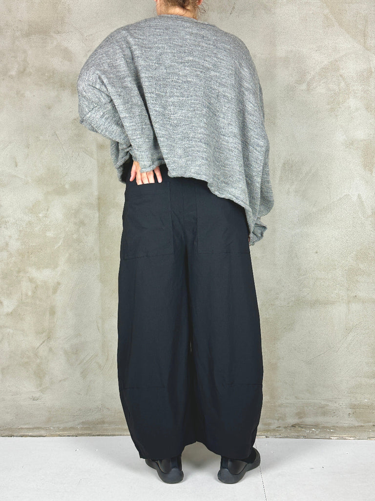 Black Label 3440150 Trousers Black