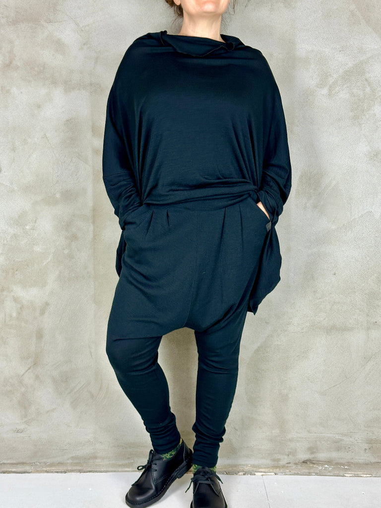 Liselotte Hornstrup Regnar Wool Pants Black