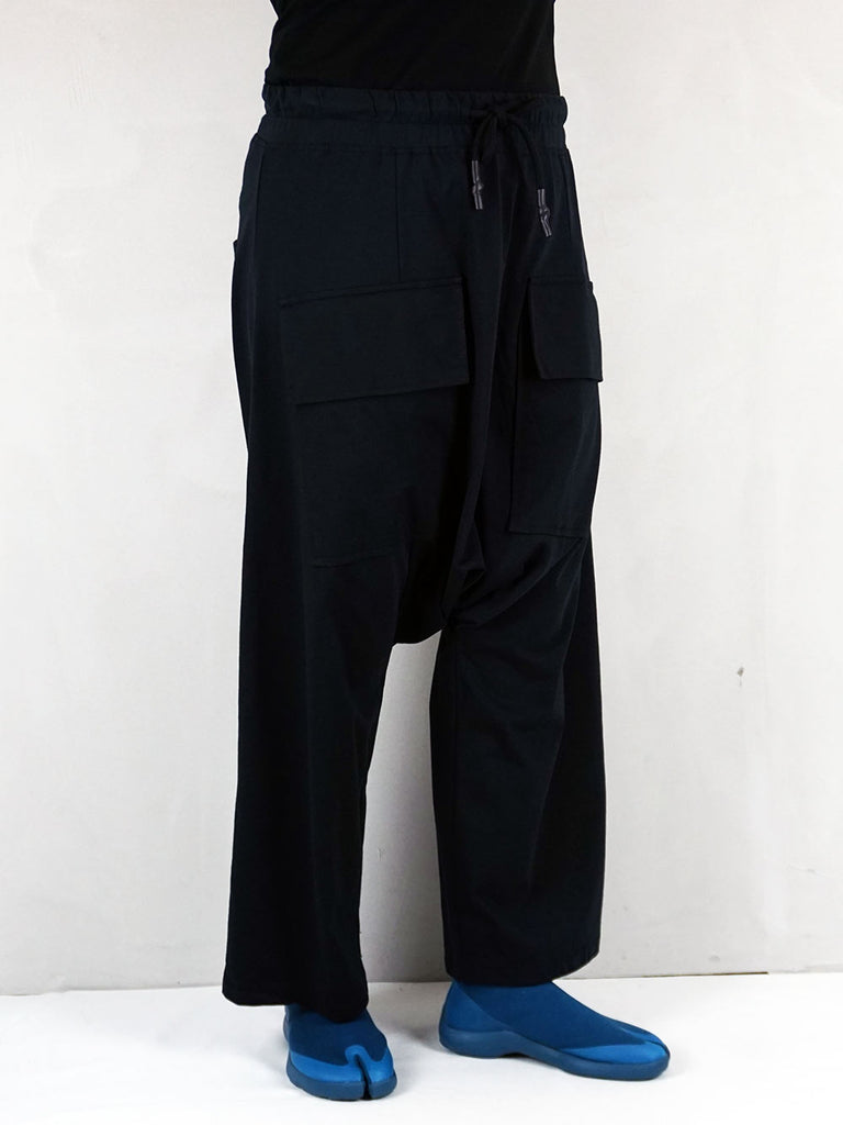 Black By K&M Pant ease me into the morning Black