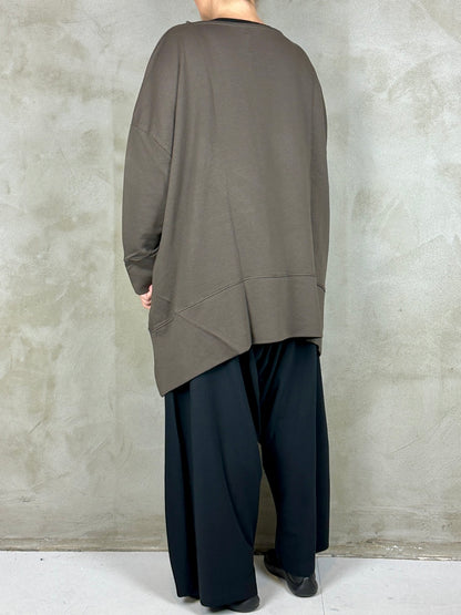 Sort Arhus SA2157 Oversize Blouse Moro