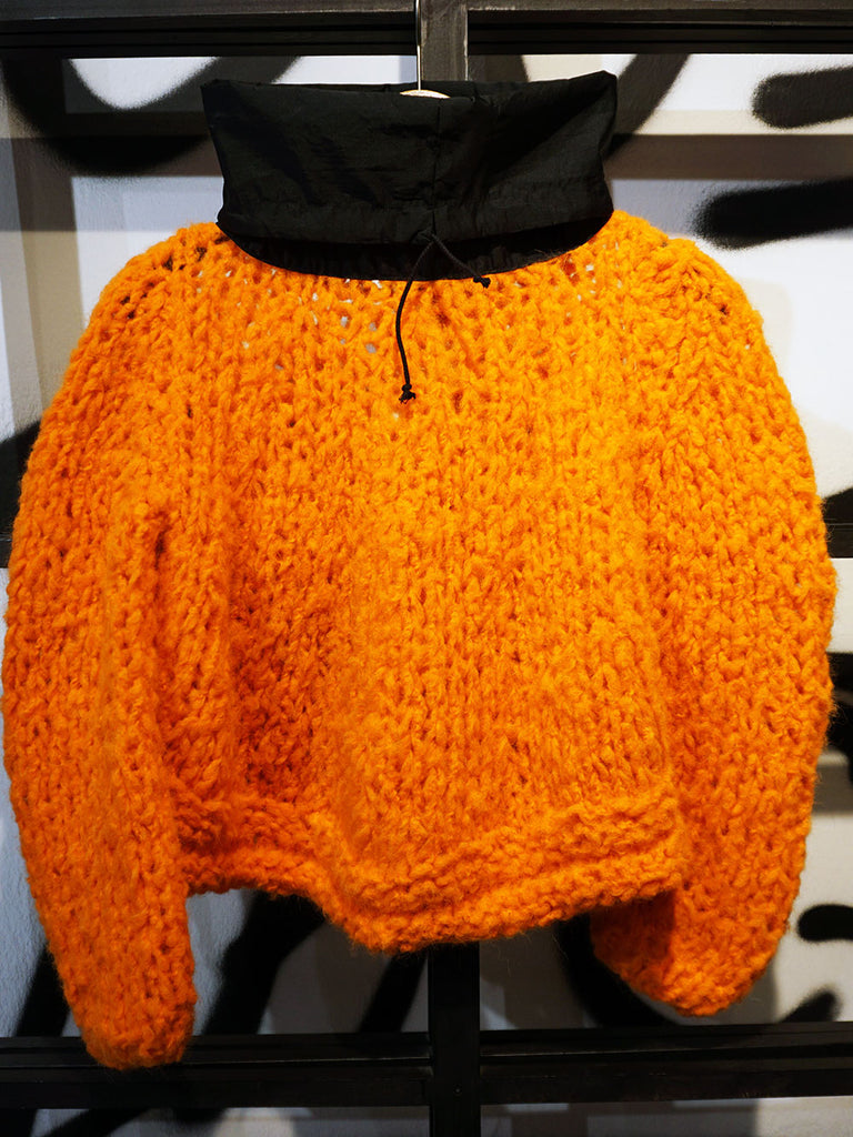Gudrun & Gudrun Bros Knit Orange W. Black
