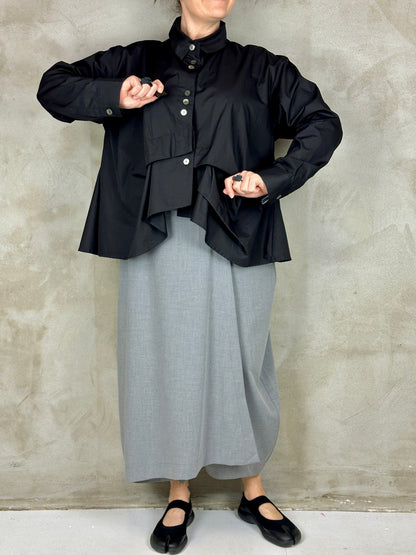 Moyuru 1477 Blouse Black