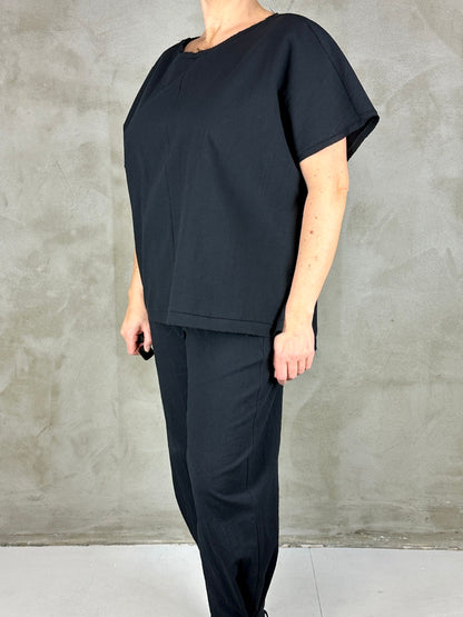 Liselotte Hornstrup Nepal Tee Black