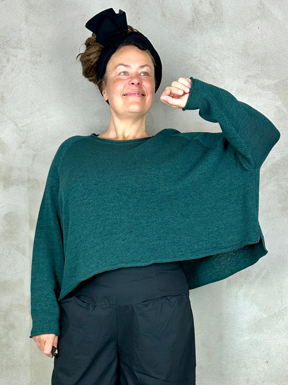 Black Label 3720713 Knit Forest Green