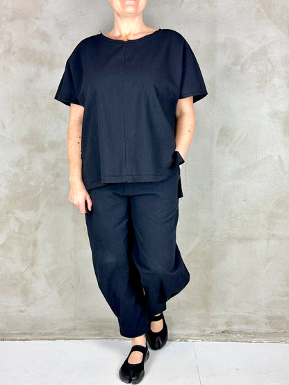 Liselotte Hornstrup Nepal Tee Black
