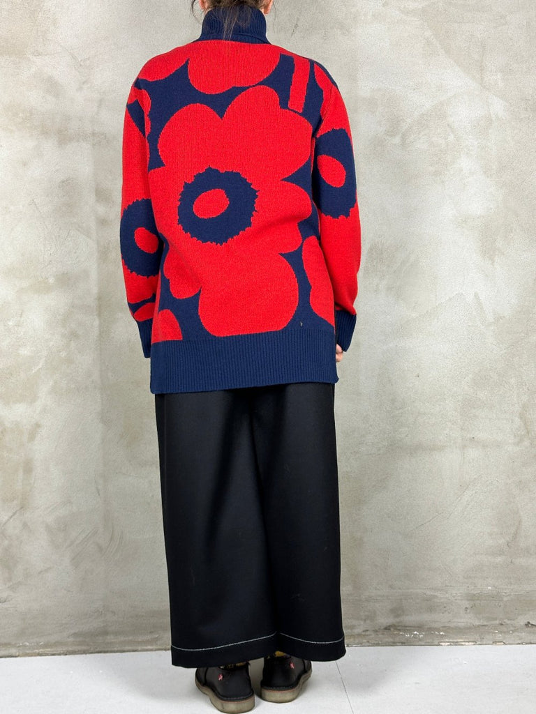 Marimekko Vinni Unikko Red/Navy