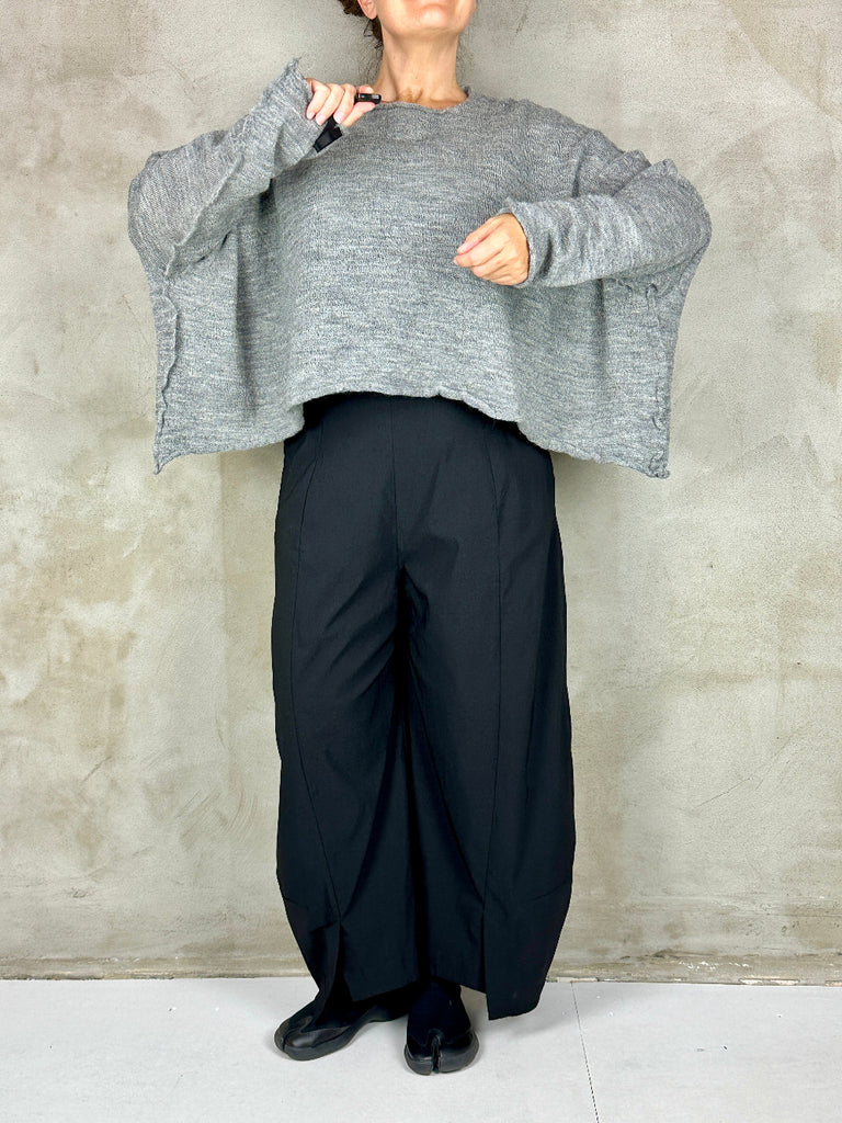 black Label 3890718 Knit Dark Grey