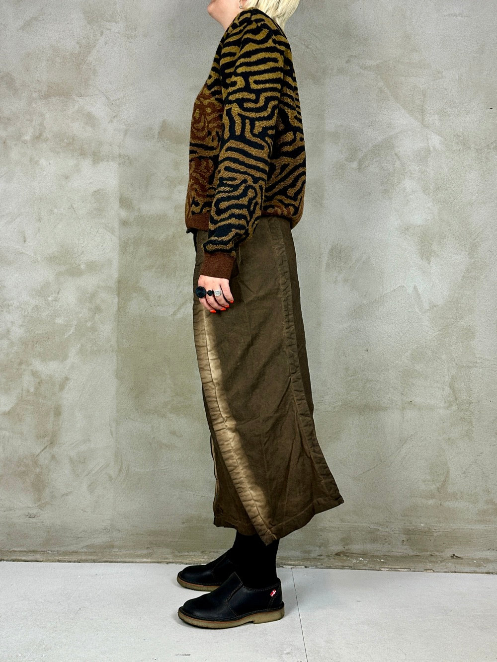 Rundholz DIP 2190306 Skirt Dark Dakar Cloud