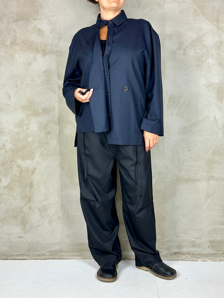 Henrik Vibskov Sjacket Tropical Navy