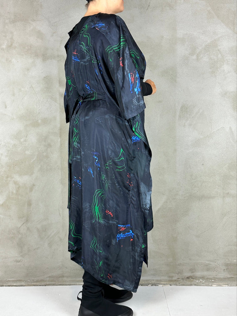 Henrik Vibskov Uncut Kaftan Dark Fireworks