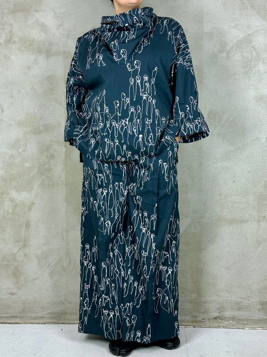 Liselotte Hornstrup Wenneberg Pants Human Print