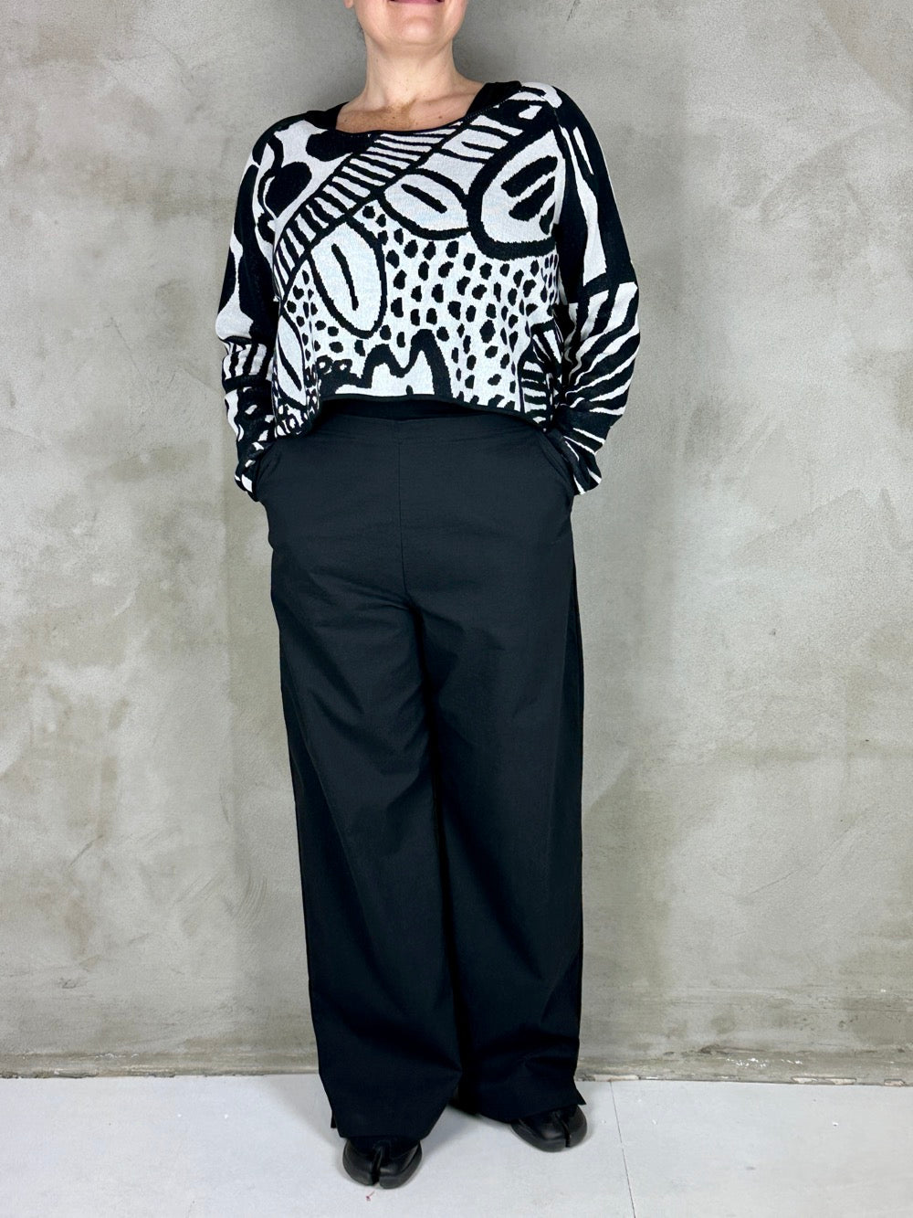 Black Label 3630106 Trousers Black