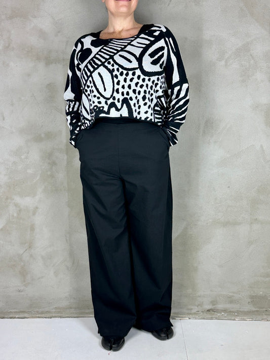 Black Label 3630106 Trousers Black