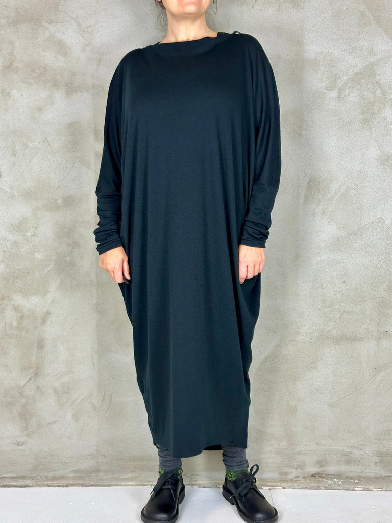 Liselotte Hornstrup Parrow Wool Dress Black