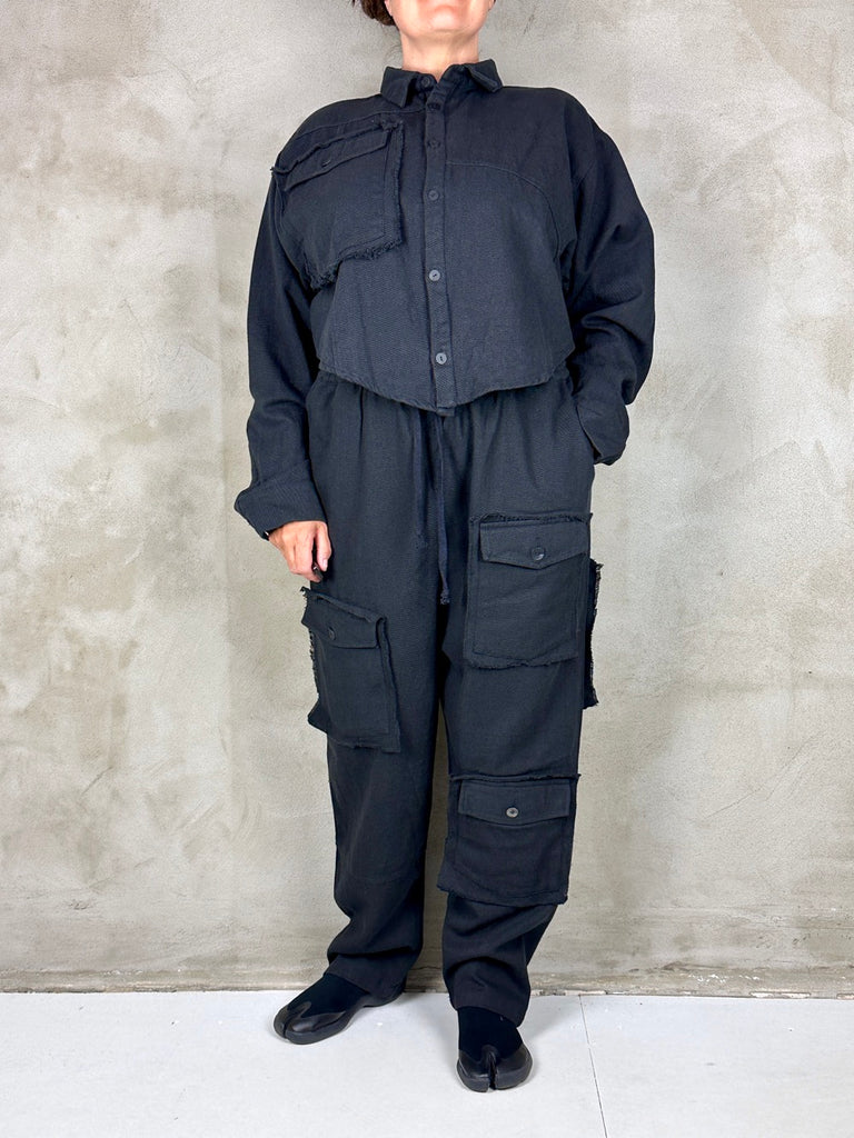 Black By K&M Short Top Come On Lets Take A Walk