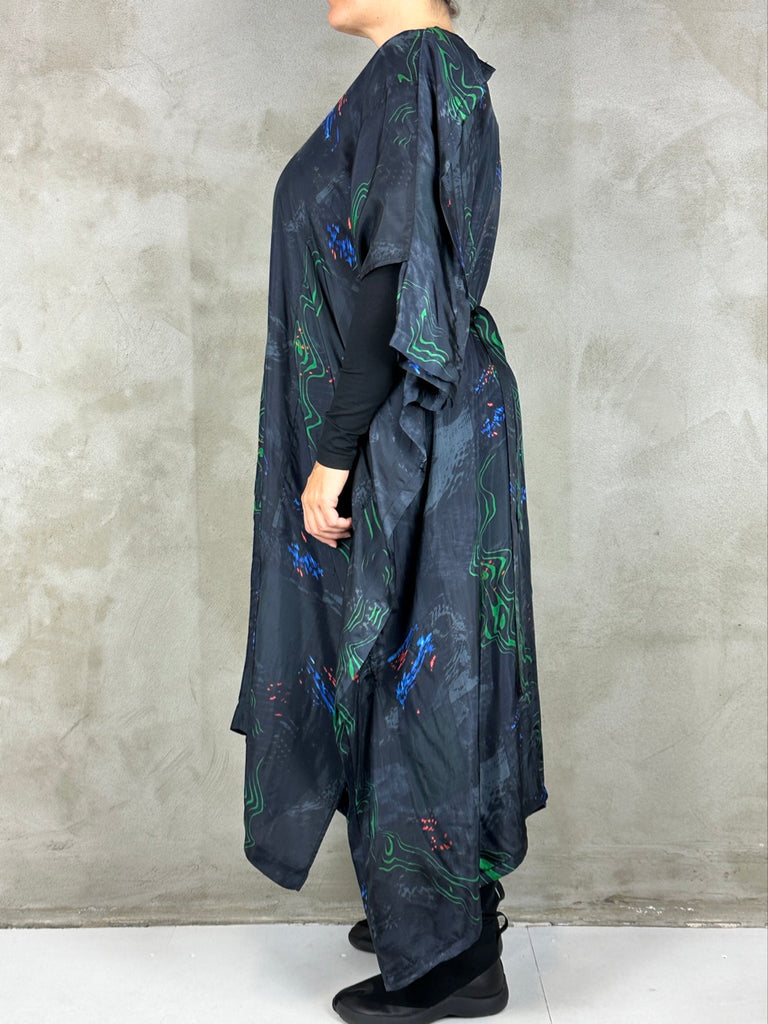 Henrik Vibskov Uncut Kaftan Dark Fireworks