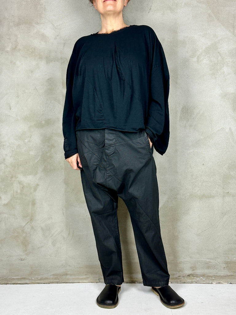 Black By K&M Pant Just Call Out My Name Coated Black