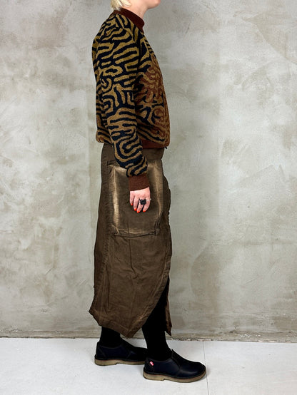 Rundholz DIP 2190306 Skirt Dark Dakar Cloud