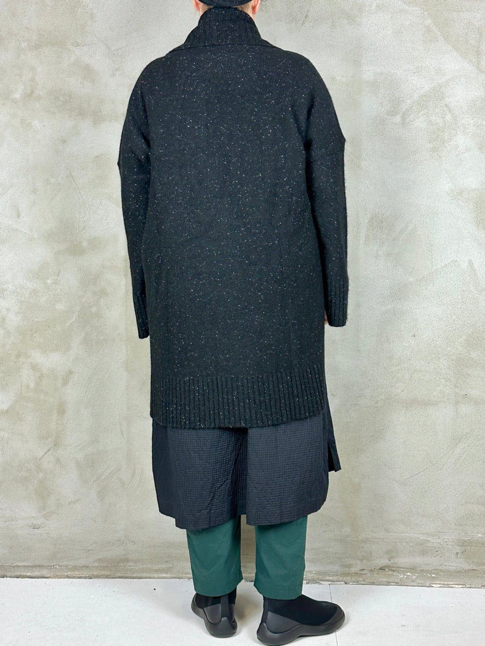 Black Label 3627204 Long Cardigan Black
