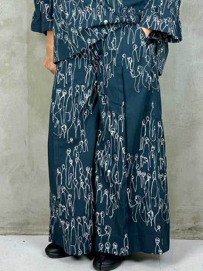 Liselotte Hornstrup Wenneberg Pants Human Print