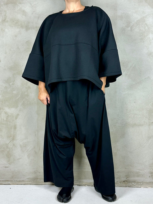 Sort Aarhus SA2214 Oversize Blouse