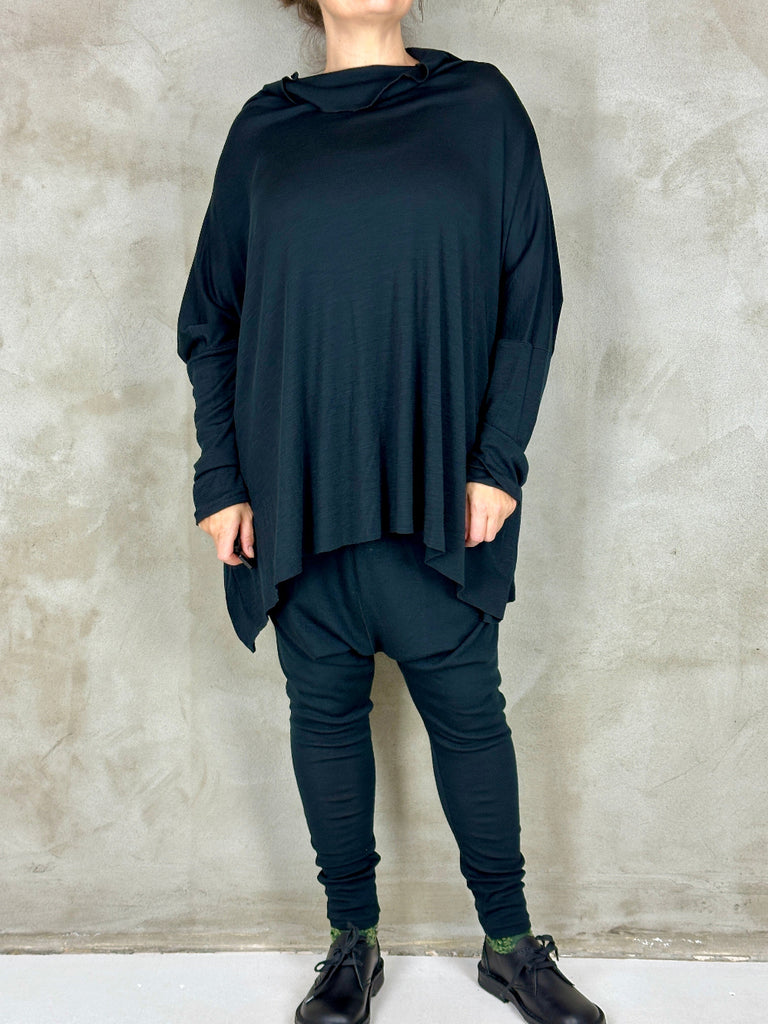 Liselotte Hornstrup Sara Wool Shirt Black