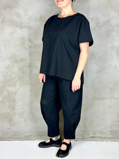 Liselotte Hornstrup Nepal Tee Black