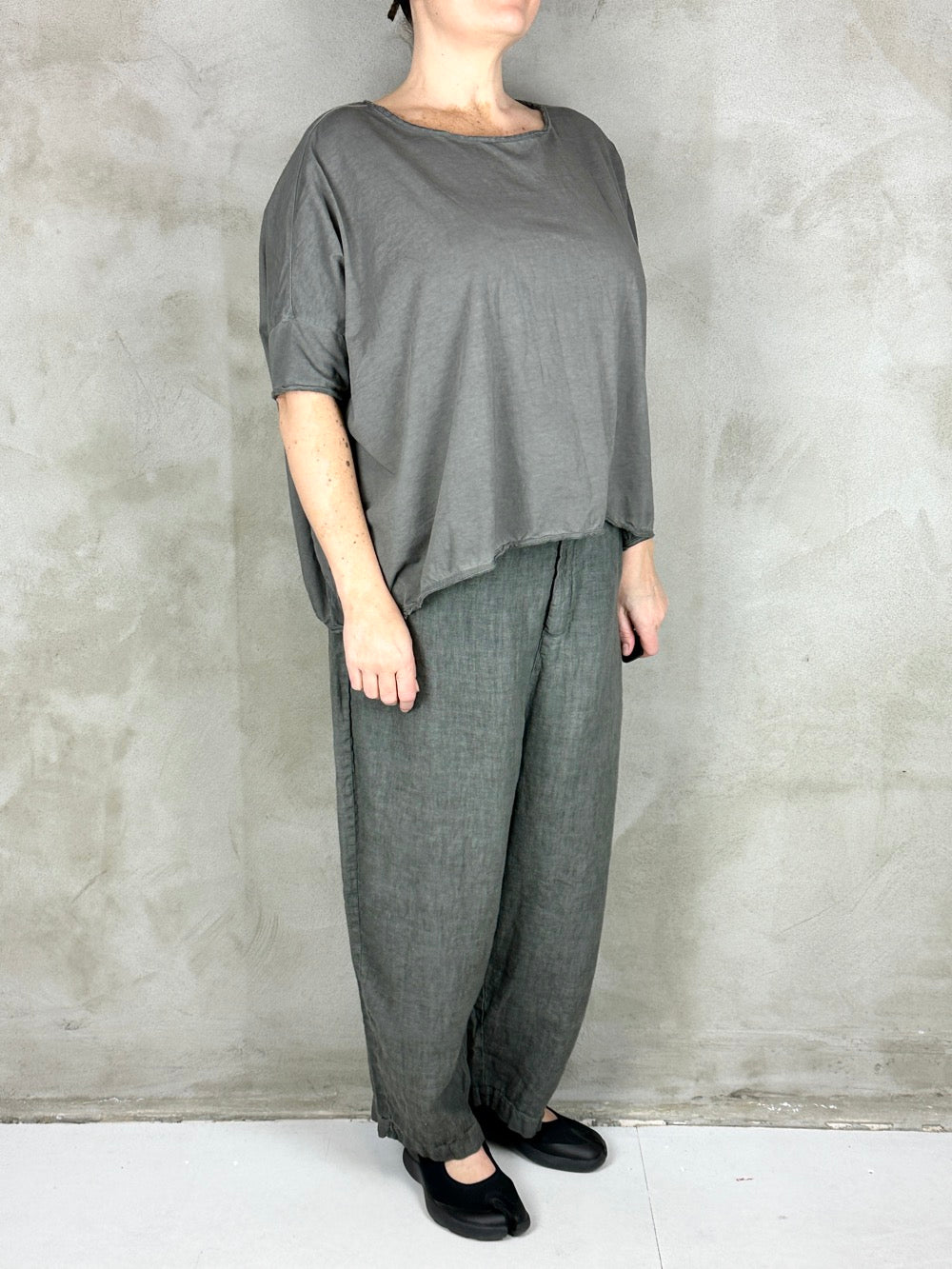 Black By K&M 261.0101 Blouse Charcoal