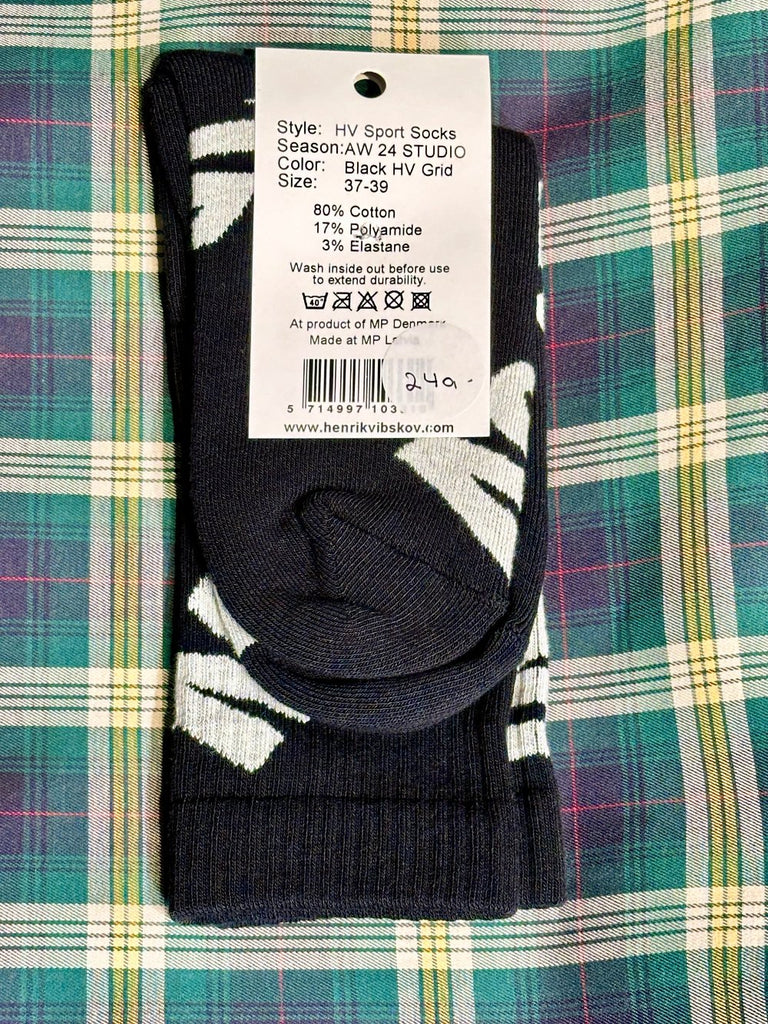 Henrik Vibskov HV Sport Socks Black