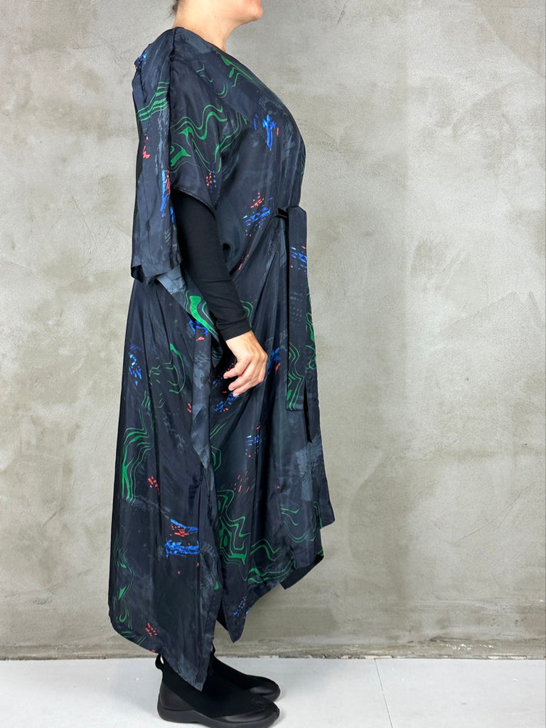 Henrik Vibskov Uncut Kaftan Dark Fireworks