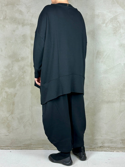 Sort Arhus SA2157 Oversize Blouse Black