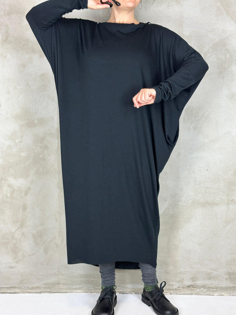 Liselotte Hornstrup Parrow Wool Dress Black