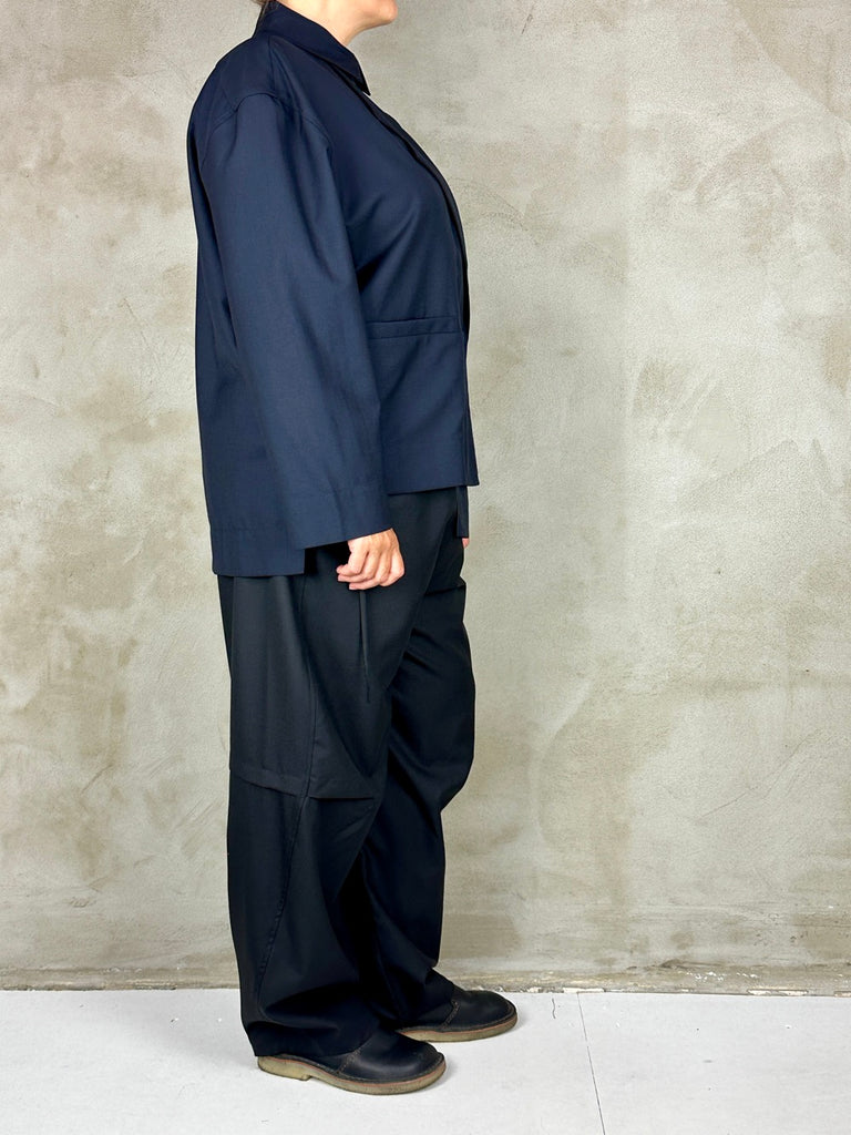 Henrik Vibskov Sjacket Tropical Navy