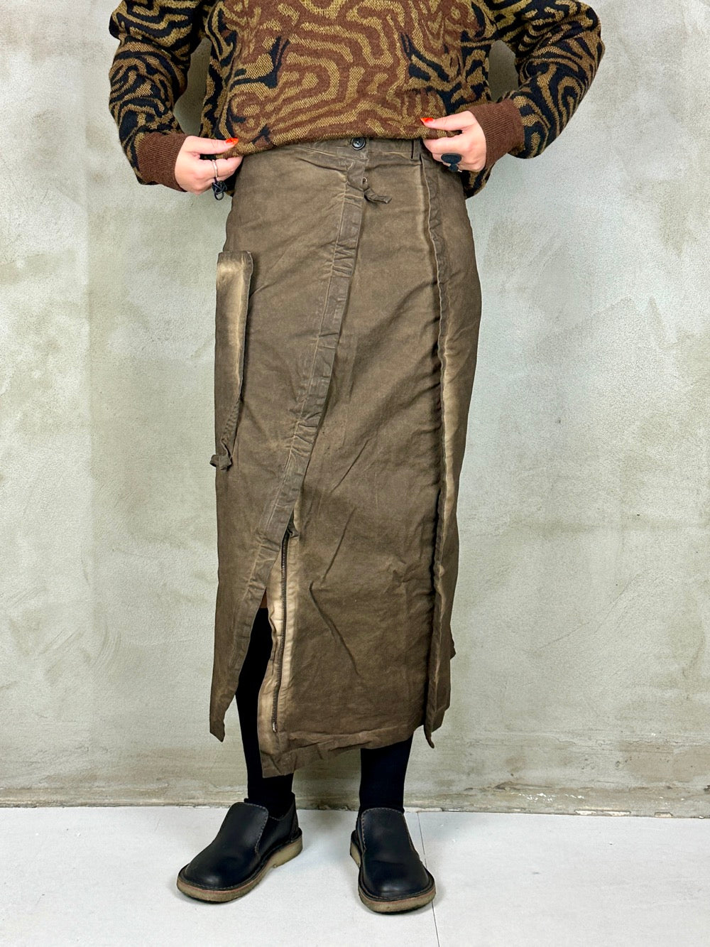 Rundholz DIP 2190306 Skirt Dark Dakar Cloud