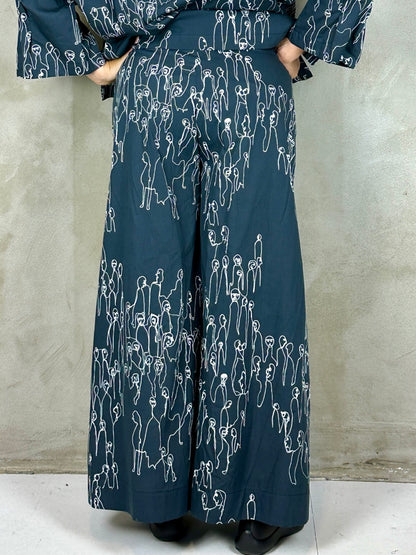 Liselotte Hornstrup Wenneberg Pants Human Print