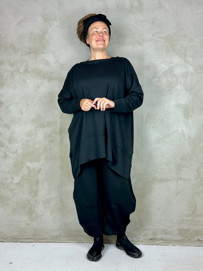 Sort Arhus SA2157 Oversize Blouse Black