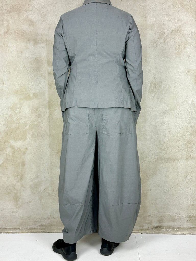 Black Label 3440150 Trousers Dark Grey
