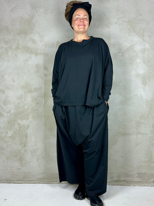Black Aarhus SA1141 Baggy Pants
