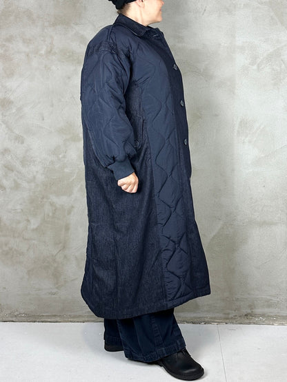 Studio Projects Kitsura Coat Navy Denim