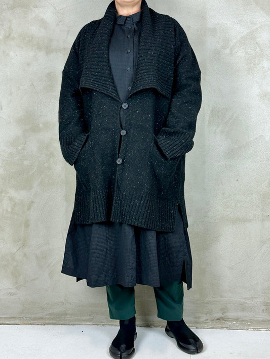 Black Label 3627204 Long Cardigan Black