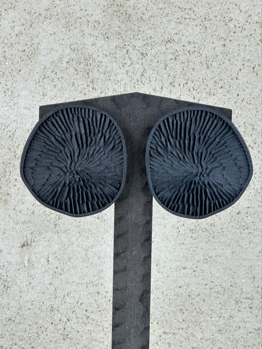 Bijouets Materia Earrings Black