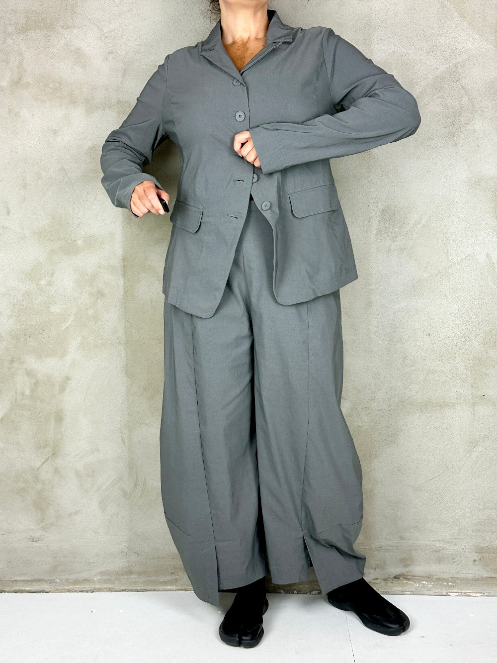 Black Label 3441157 Jacket Dark Grey