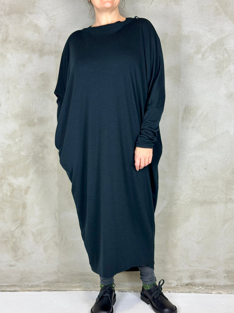 Liselotte Hornstrup Parrow Wool Dress Black