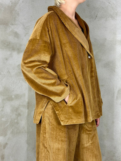 Black Aarhus Firmin Velvet Blazer Amber