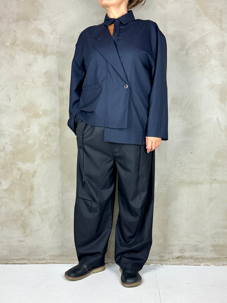 Henrik Vibskov Drawstring Pants Tropical Black