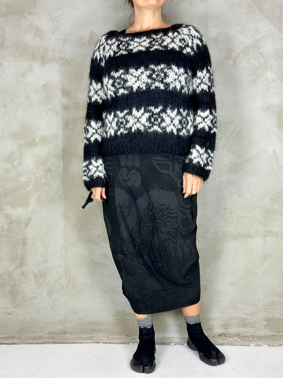 Gudrun & Gudrun Inka Black / Offwhite